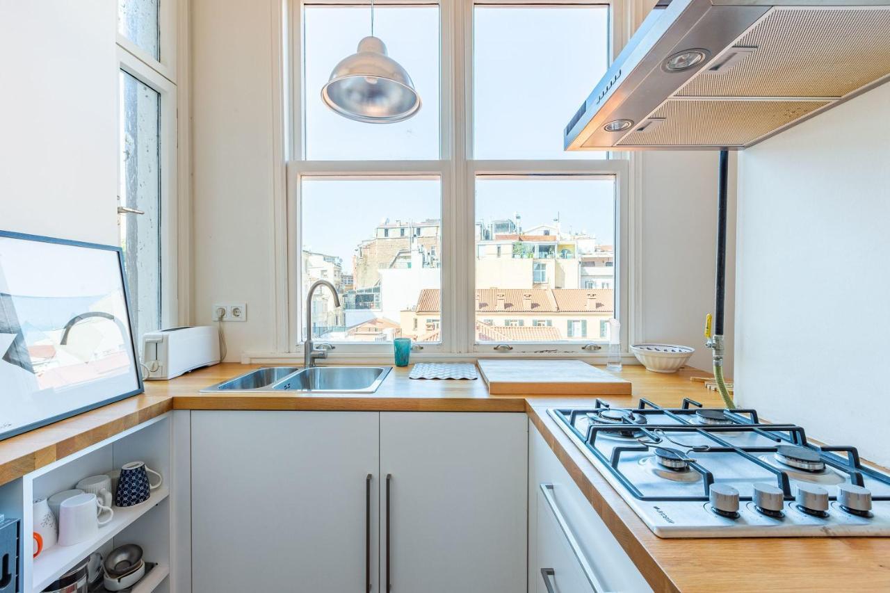 Eclectic Home Near Galata Tower In Beyoglu 伊斯坦布尔 外观 照片